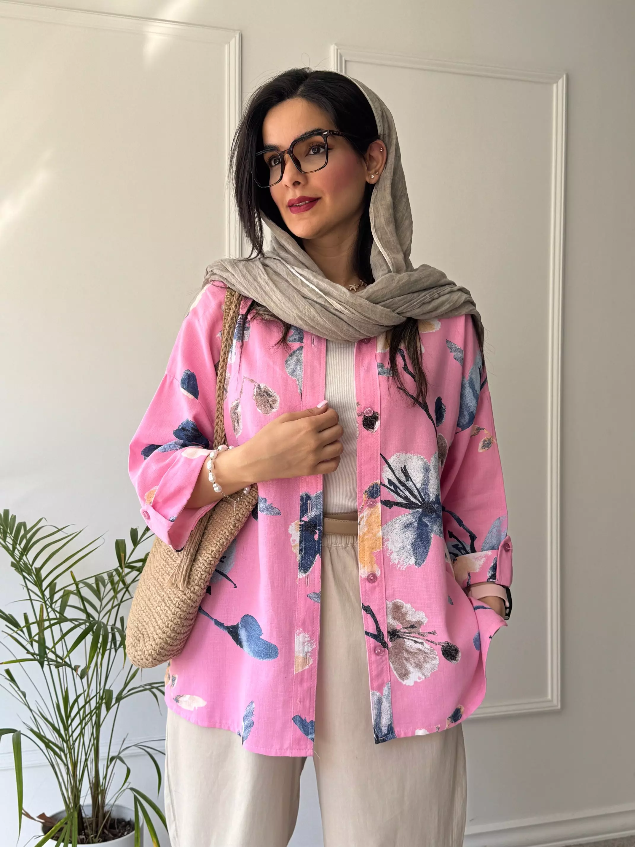 مانتو شومیزی گندم